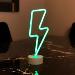 Şimşek Tasarımlı Neon Led Lamba