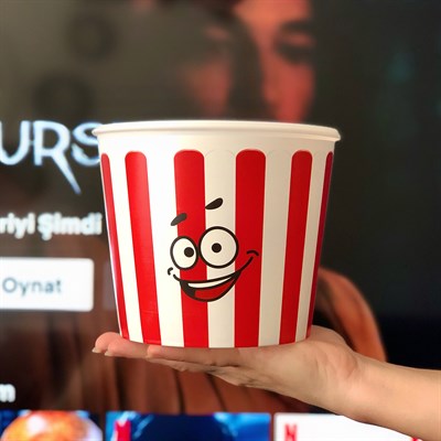 Smiley Tasarımlı Mısır Kovası
