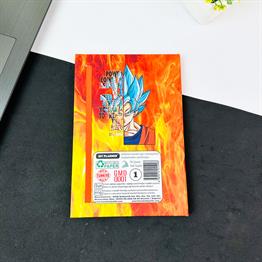 Son Goku Tasarımlı Lastikli Defter