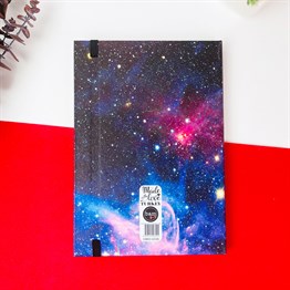 Space Dream Tasarımlı Lastikli Defter 