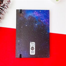 Space Tarot Tasarımlı Lastikli Defter