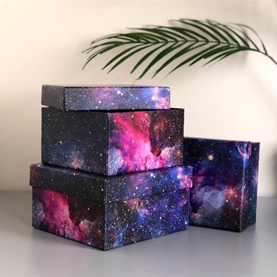 Space Gift Box - 3 Pcs Set
