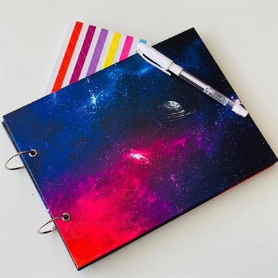 Space Photo Album w/Stickers