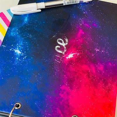 Space Photo Album w/Stickers
