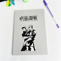 Jujutsu Kaisen Tasarımlı Lastikli Defter