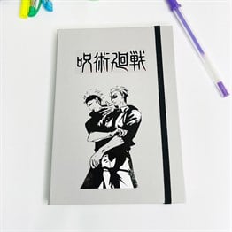 Jujutsu Kaisen Tasarımlı Lastikli Defter