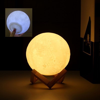 Standlı Dokunmatik Moon Lamba Toptan İstoç