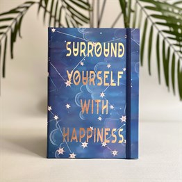 Surround Yourself Tasarımlı Lastikli Defter