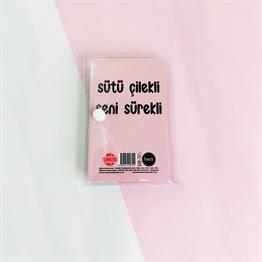 Sütü Çilekli Git PP Mini Çanta Defter