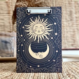 Tarot Moon Sun Clipboard