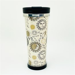 Tarot Ay Ve Güneş Tasarımlı 400 Ml Kağıt Termos