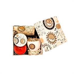 Tarot Ay Ve Güneş Tasarımlı Hediye Seti
