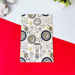 Tarot Ay Ve Güneş  Tasarımlı Terzi Dikişli Defter