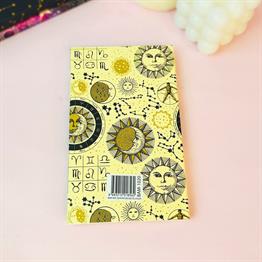 Tarot Ay Ve Güneş Tasarımlı Zarf Defter