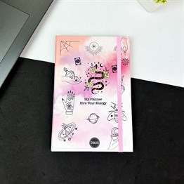 Tarot Energy Tasarımlı Lastikli Defter
