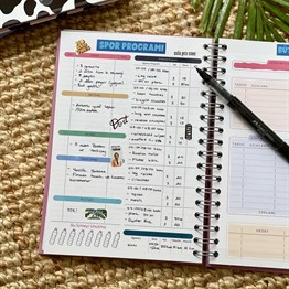 Tarot Sihirli Kart Tasarımlı Konuşan Ajanda 