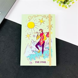 The Fool Tasarımlı Lastikli Defter