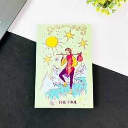 The Fool Tasarımlı Lastikli Defter