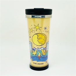 The Moon Tasarımlı 400 Ml Kağıt Termos