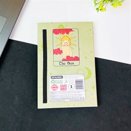 The Sun Kedi Tasarımlı Lastikli Defter