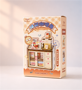 Tinyverse Çay Saati ve Kafe Konsepti- Kendin Yap (DIY) Minyatür Seti x16