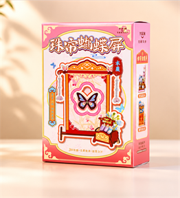 Tinyverse Geleneksel Çalışma Odası - Kendin Yap (DIY) Minyatür Seti (Model: ZH-06) X16