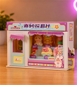 Tinyverse Sevimli Oyuncak Dükkanı - Kendin Yap (DIY) Minyatür Seti (Model: KD-01) X16