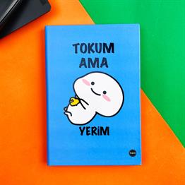 Tokum Ama Yerim 2 Tasarımlı Lastikli Defter