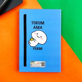 Tokum Ama Yerim 2 Tasarımlı Lastikli Defter