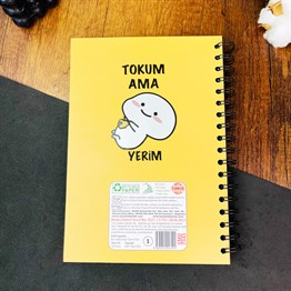 Tokum Ama Yerim Tasarımlı Konuşan Ajanda 