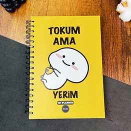 Tokum Ama Yerim Tasarımlı Konuşan Ajanda 