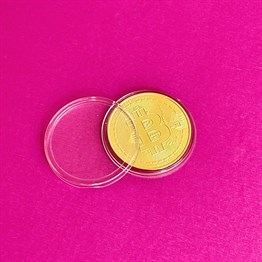 Toptan Altın Kaplama Hatıra Bitcoin Parası