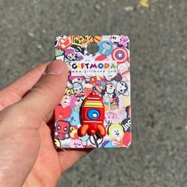 Crocs Charms Kırmızı Roket