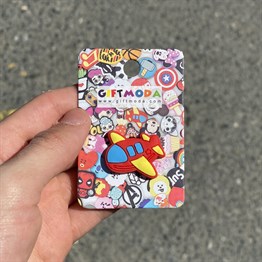 Crocs Charms Kırmızı Uçak