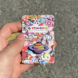 Crocs Charms Renkli Satürn
