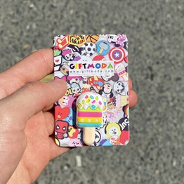 Crocs Charms Renkli Şekerli Dondurma