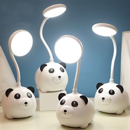 Toptan Şarjlı Panda Masa Lambası