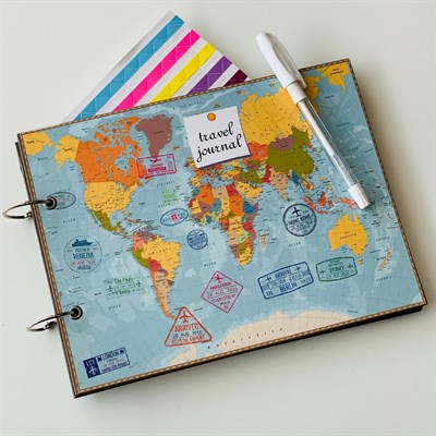 Travel Photo Album w/Stickers