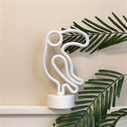 Tropik Kuş Neon Lamba