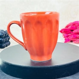 Turuncu Renk Badem Kupa 250 Ml 