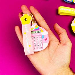 Unicorn Hesap Makinası Anahtarlık