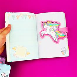 Unicorn Mıknatıs Kapaklı Defter