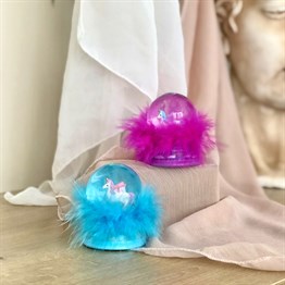 Unicorn Mini Tüylü Kar Küresi Toptan