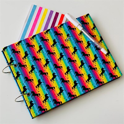 Unicorn Photo Album w/Stickers