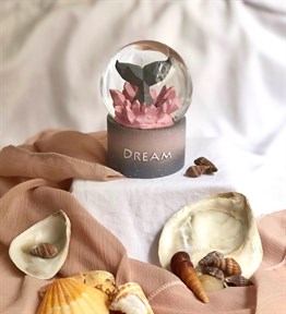 Unicorn Ve Deniz Kızı Orta Boy Işıklı Kar Küresi
