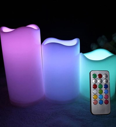 Uzaktan Kumandalı Şarjlı Led Mum Toptan
