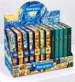 Van Gogh A5 80 Yaprak Defter x12