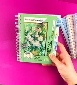 Van Gogh Hologram Kapak Defter