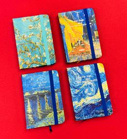Van Gogh Lastikli Cep Defteri 10,5x7 Cm x24