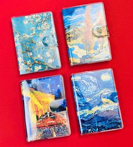 Van Gogh Pvc Kapak Defter 10,5x7,5 Cm x24